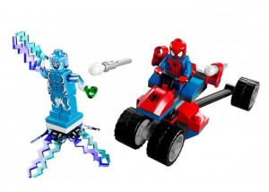 фото Конструктор LEGO Трехколесный мотоцикл человека-паука против Электро #3
