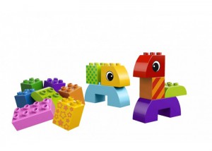фото Конструктор LEGO Кубики с колесиками для строительства и игры малыша #2