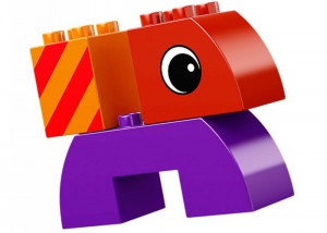 фото Конструктор LEGO Кубики с колесиками для строительства и игры малыша #5