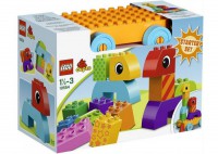 Конструктор LEGO Кубики с колесиками для строительства и игры малыша