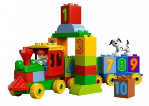 фото Конструктор LEGO Поезд с цифрами #2