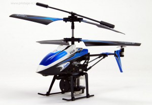 Вертолет радиоуправляемый WL Toys V319 Spray Copter Blue (синий)