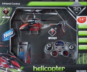 фото Вертолет радиоуправляемый WL Toys S929 с автопилотом (красный) #5