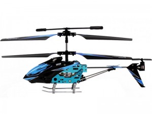фото Вертолет радиоуправляемый WL Toys S929 с автопилотом (синий) #2