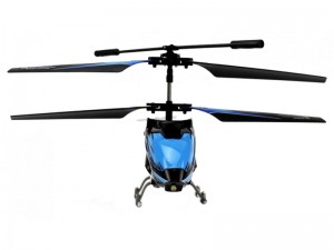 фото Вертолет радиоуправляемый WL Toys S929 с автопилотом (синий) #3