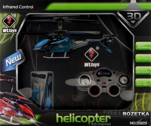 фото Вертолет радиоуправляемый WL Toys S929 с автопилотом (зеленый) #5