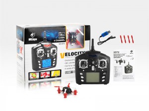 фото Квадрокоптер нано V272 WL Toys Velocity (черный) #4
