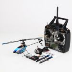 фото Вертолет радиоуправляемый WL Toys V922 FBL (синий) #3