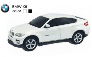 фото Машинка микро лиценз. BMW X6 (белый) #3