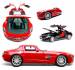 фото Машинка Meizhi лиценз. Mercedes-Benz SLS AMG металлическая (красный) #4
