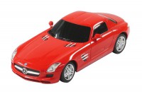 Машинка Meizhi лиценз. Mercedes-Benz SLS AMG металлическая (красный)