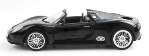фото Машинка  Meizhi лиценз. Porsche 918 металлическая (черный) #2