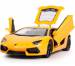 фото Машинка Meizhi лиценз. Lamborghini LP700 металлическая (желтый) #3
