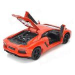 фото Машинка Meizhi лиценз. Lamborghini LP700 металлическая (оранжевый) #2