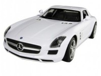 Машинка Meizhi лиценз. Mercedes-Benz SLS AMG (белый)