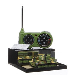 фото Танк микро р/у 1:72 Tiger со звуком (хаки зеленый) #3