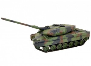фото Танк р/у 2.4GHz 1:16 Heng Long Leopard II A6 в металле с пневмопушкой и дымом (HL3889-1PRO) #4