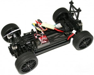 фото Himoto Tricer E18OR Brushed (черный) #3