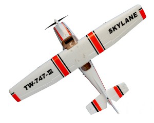 фото Самолет на радиоуправлении VolantexRC 'Cessna 182 Skylane' 1560 мм KIT (TW-747-3-BL-KIT) #4