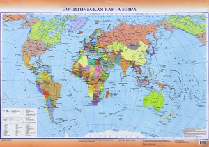 Книга Политическая карта мира. Федеративное устройство России