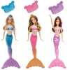 Кукла Barbie Русалочка из м/ф 'Принцесса жемчужин' (3 вида)