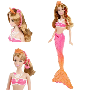 фото Кукла Barbie Русалочка из м/ф 'Принцесса жемчужин' (3 вида) #3