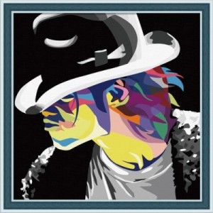 Набор для рисования 'Майкл Джексон в шляпе'