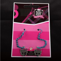 Сережки-подвески Monster High (голубые)