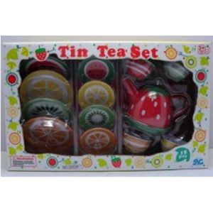 Детский жестяной чайный сервиз №3 (15 предметов)