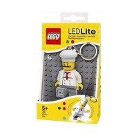 Лего брелок-фонарик 'Повар' с батарейкой