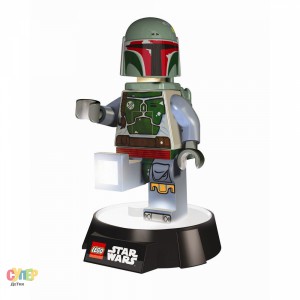 фото Лего Boba Fett светодиодный фонарик-ночник #2