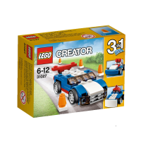 Конструктор LEGO Синє гоночне авто