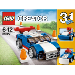 фото Конструктор LEGO Синє гоночне авто #2