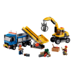 фото Конструктор LEGO Екскаватор і вантажівка #3