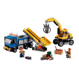 фото Конструктор LEGO Екскаватор і вантажівка #3