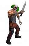 фото Batman Arkham City Series 3: Clown Thug with Knife Action Figure (470) #2
