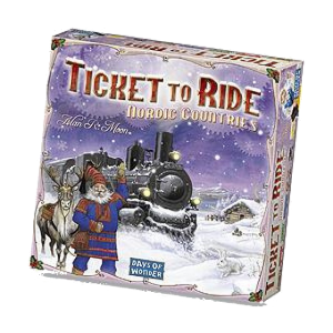Настольная игра Days of Wonder 'Ticket to Ride Nordic Countries-English' (карта Скандинавии) (7208TTR)