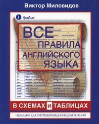 Книга Все правила английского языка в схемах и таблицах