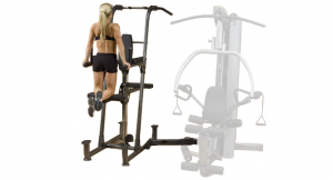 фото Многофункциональная станция PowerLIFT Freeweight Leverage Gym 'FCDWA     Weight-Assisted Dip & Pull-Up' #4