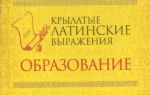 Книга Крылатые латинские выражения. Образование