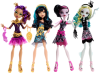 Кукла Monster High 'Черна дорожка' с м/ф 'Страх, камера, мотор'  (4 вида)
