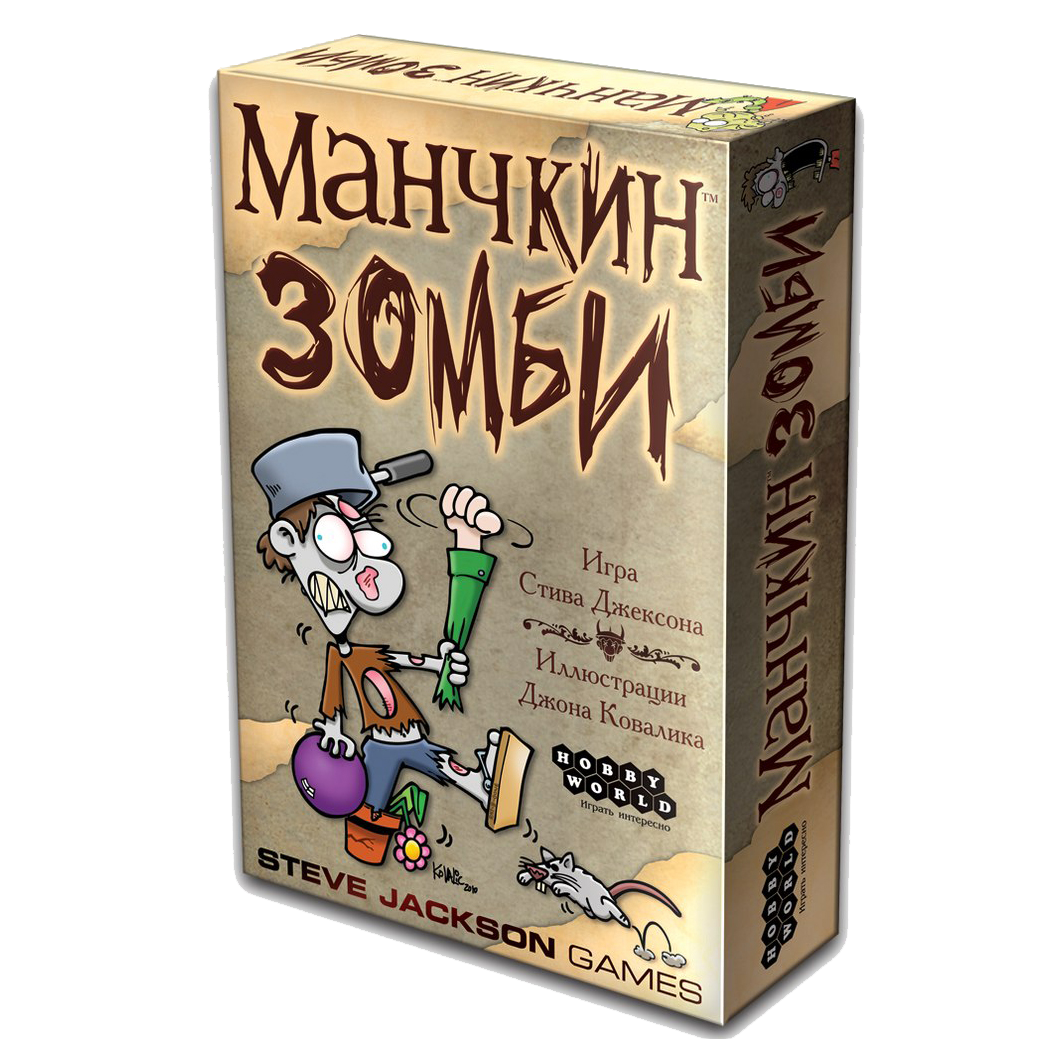 

Настольная игра Hobby World 'Манчкин Зомби' (1001)