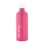 фото Алюминиевая бутылка для воды Giostyle (0.6 л) розовый #2