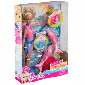 фото Кукла Barbie 'Дрессировщица веселых дельфинов' #2