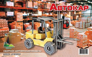 Пазл объемный 'Автокар'