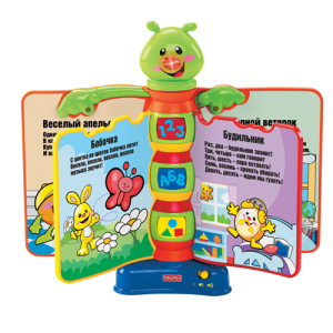 Музыкальная книжка со стишками Fisher-Price (рус.)