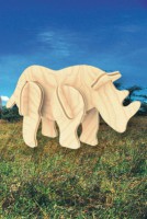 Пазл объемный 'Носорог'