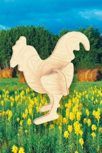 Пазл объемный 'Петух'