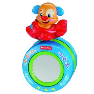 Развивающая игрушка Fisher-Price 'Умный щенок - попробуй догони' (рус.)