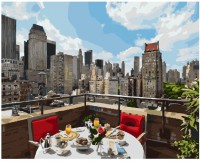 Картина по номерам Brushme 'Завтрак в большом городе ' (GX8390)